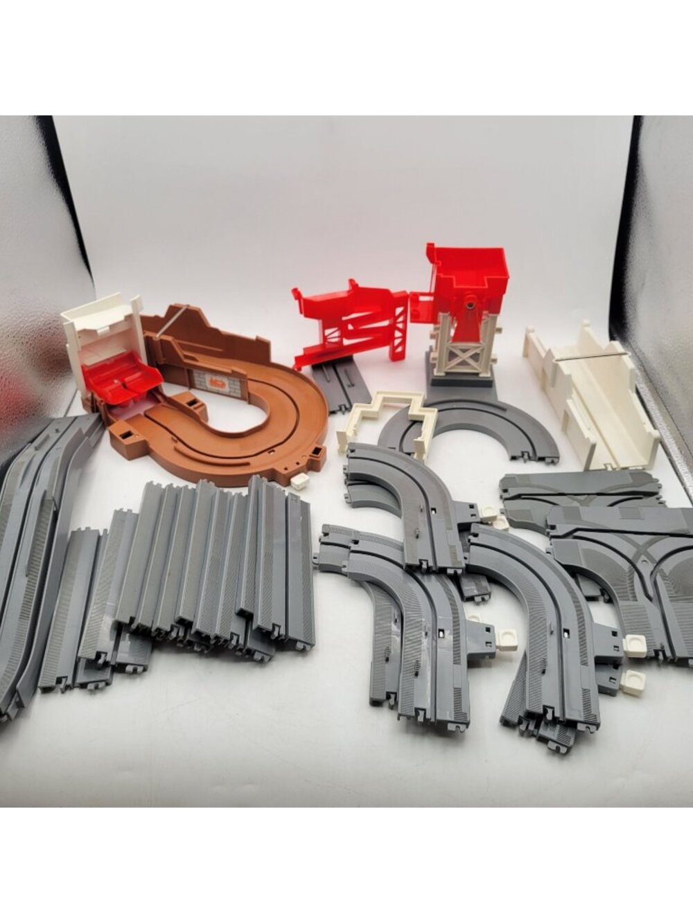 Tomy Thomas the Train Big Loader #6563 Lot of Track Pieces - 30 piece Lot